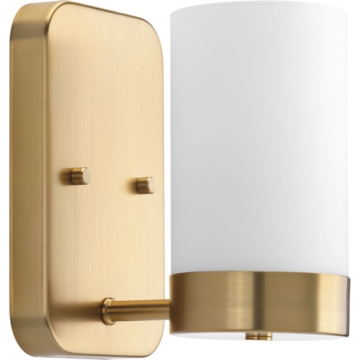 Progress Lighting Elevate 1-Light Bath Vanity Sconce - 120V - Brushed Bronze