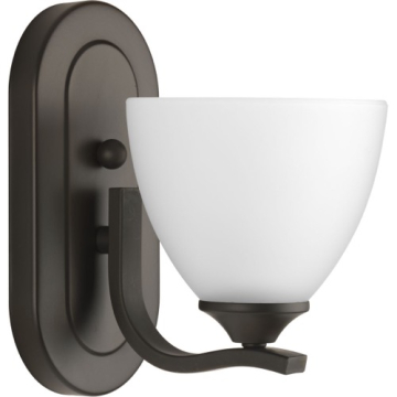 Progress Lighting Laird 1-Light Bath Vanity Sconce - 120V - Antique Bronze