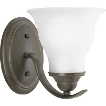 Progress Lighting Trinity 1-Light Bath Vanity Sconce - 120V - Antique Bronze