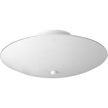 Progress Lighting Round Glass 2-Light Close to Ceiling Light Fixture - 120V - White