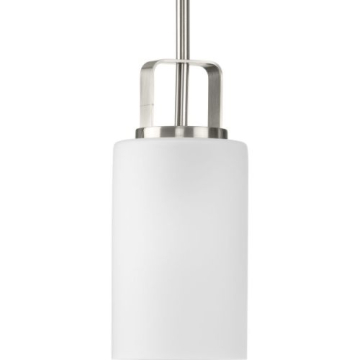 Progress Lighting League Mini Pendant - 120V - Brushed Nickel