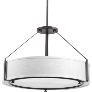 Progress Lighting Ratio 24" 4-Light Pendant - 120V - Antique Bronze