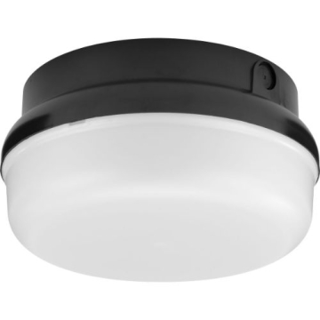 Progress Lighting Hard Nox LED Outdoor Flush Mount - 120V - Black