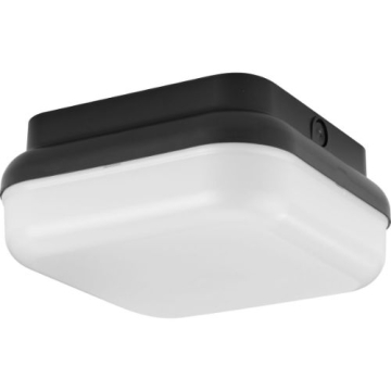 Progress Lighting Hard Nox LED Outdoor Flush Mount - 120V - Black