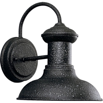 Progress Lighting Brookside 1-Light Small Outdoor Wall Lantern - 120V - Gilded Iron