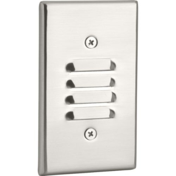 Progress Lighting Mini LED Louver Step Light - 3000K - 120V - Brushed Nickel