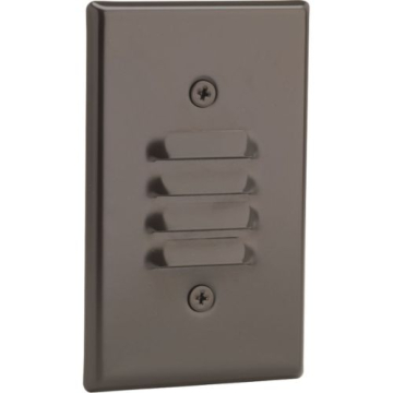 Progress Lighting Mini LED Louver Step Light - 3000K - 120V - Antique Bronze