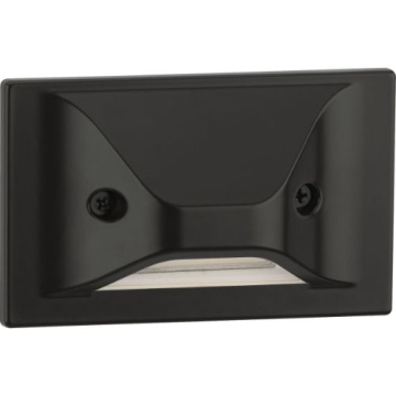 Progress Lighting Indoor/Outdoor LED Hood Step Light - Horizontal + Vertical - 3000K - 120V - Antique Bronze