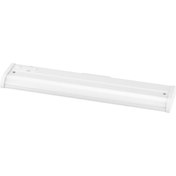Progress Lighting Hide-a-Lite 18" LED Linear Under Cabinet Light - CCT Selectable - 120V - Satin White