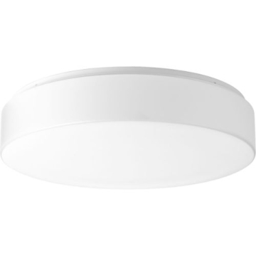 Progress Lighting Drum 17" LED Flush Mount - 3000K - 120V - White
