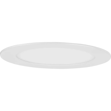 Progress Lighting Everlume 6" LED Low Profile Canless Recessed Downlight - Attached J-Box - 120V - Satin White