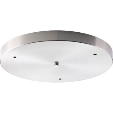 Progress Lighting 15.5" Round Canopy Kit for Up to 3 Pendants - Brushed Nickel