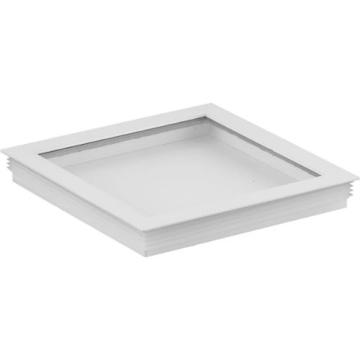 Progress Lighting 6" Square Cylinder Lens - White