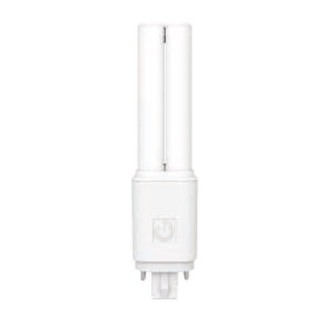 Green Creative 6.8W PinFit LED PL Lamp - Universal 2-4 Pin G24/GX24 Base - 3500K - 800 Lumens - 120-277V or Ballast Compatible