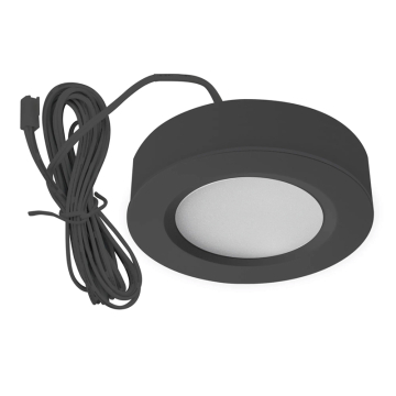 Westgate 3" LED Slim Puck Light - 250 Lumens - 4W - CCT Selectable - 12V - Black