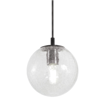 AFX Palla 7" Medium Base Pendant - 120V - Black