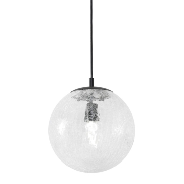 AFX Palla 9" Medium Base Pendant - 120V - Black