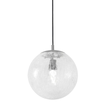 AFX Palla 9" Medium Base Pendant - 120V - Satin Nickel