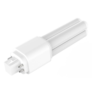 RAB 7W LED PL Lamp - Omnidirectional - 4-Pin G24q / GX24q Base - 2700K - 120-277V or Ballast Dependent