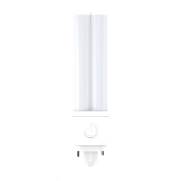 Green Creative 7W LED PL Lamp - Universal 2-4 Pin G24/GX24 Base - 3500K - 820 Lumens - 120-277V or Ballast Compatible