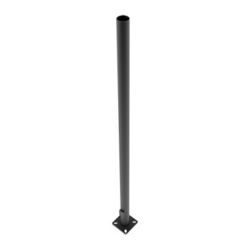 RAB Lighting 20' Steel Pole - Round - Pre-Drilled Top - 4