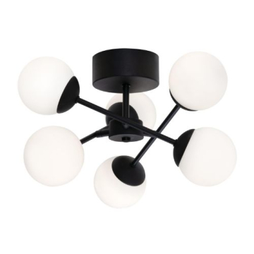 AFX Pearl LED Semi-Flush Mount - 3000K - Black - 120V