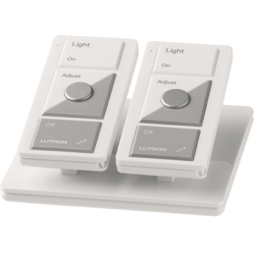 Lutron L-PED2 Wireless Control Table Stand - White
