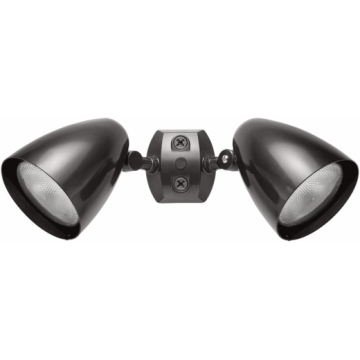 RAB Dual Head PAR Flood Kit - Bullet Hood - 120V - Bronze