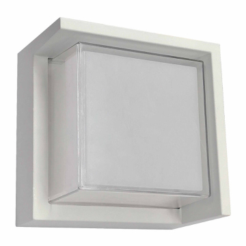 Westgate LRS LED Square Non-Cutoff Wall Pack - 12W - CCT Selectable - 650 Lumens - 120V - White