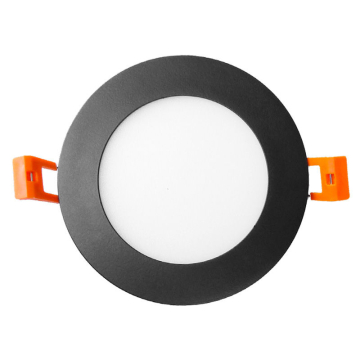 Westgate RSL4 4" LED Slim Round Wafer Downlight - 10W - CCT Selectable - 700 Lumens - 120V - Black 