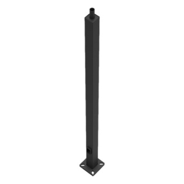 RAB Lighting 15' Steel Pole - Square - Slipfitter Top - 4