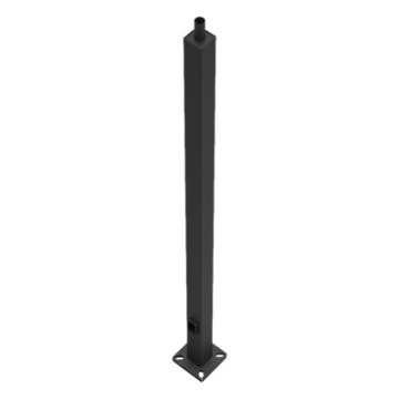 RAB Lighting 25' Steel Pole - Square - Slipfitter Top - 4