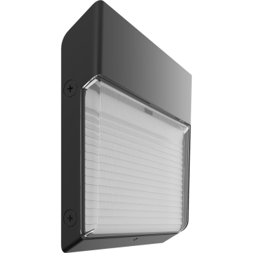 RAB PWLED Portrait Wall Pack - 9,694 Max Lumens - 13 | 41 | 72W - CCT Selectable - On/Off Photocell - 120-277V