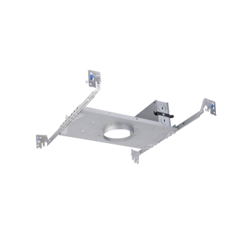WAC Lighting FQ 2" LED New Construction Frame-In Housing Kit Trimmed - 15W - 120-277V - Galvanized Steel