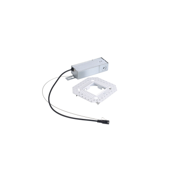 WAC Lighting FQ 2" LED Square Remodel Housing Trimless - 15W - 120-277V - Galvanized Steel