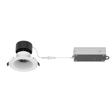 WAC Lighting Kenric 3.5" Round Gimbal LED Downlight - 1,420 Lumens - 14.5W - CCT Selectable - 120-277V - White