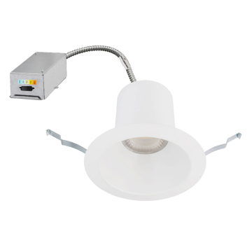 WAC Lighting Blaze 6" Round Remodel LED Downlight - 2,485 Lumens - 25W - CCT Selectable - 120-277V - White