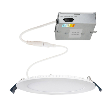 WAC Lighting Lotos 6" Round LED Downlight - 1,080 Lumens - 15W - CCT Selectable - 120-277V - White