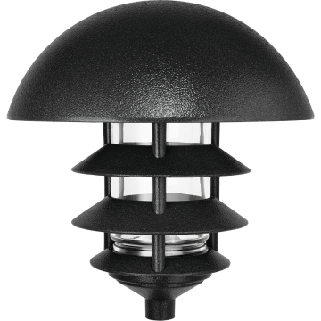 RAB 100W Max Four Tier Dome Top Landscape Light - Black - 120V