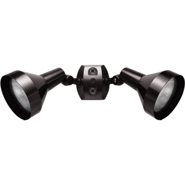 RAB Dual Head PAR Flood Kit - Bell Hood - 120V - Black