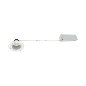 Westgate RDG2TL 2" LED Round Canless Trimless Recessed Gimbal Downlight - 400 Lumens - 6W - CCT Selectable - 120V - White