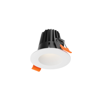 DALS RGR 2" LED Regressed Downlight - 700 Lumens - 8W - CCT Selectable + Dim to Warm - 120V - White