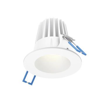 DALS RGR Regressed Round LED Downlight - 2" - 8W - CCT Selectable - 120V - White