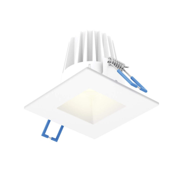 DALS RGR Regressed Square LED Downlight - 2" - 8W - CCT Selectable - 120V - White