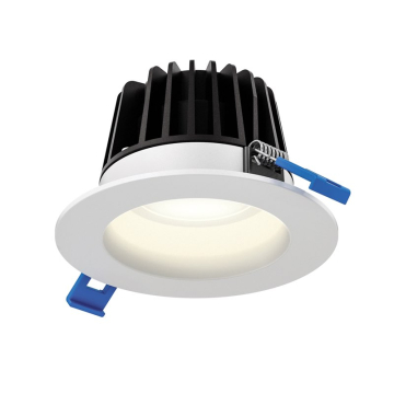 DALS RGR Regressed Round LED Downlight - 6" - 20W - CCT Selectable - 120V - White
