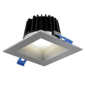 DALS RGR Regressed Square LED Downlight - 6" - 20W - CCT Selectable - 120V - Satin Nickel