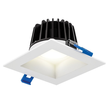 DALS RGR Regressed Square LED Downlight - 6" - 20W - CCT Selectable - 120V - White