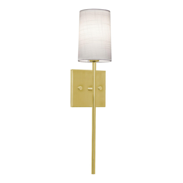 AFX Rose 1-Light Wall Sconce - 120V - Satin Brass