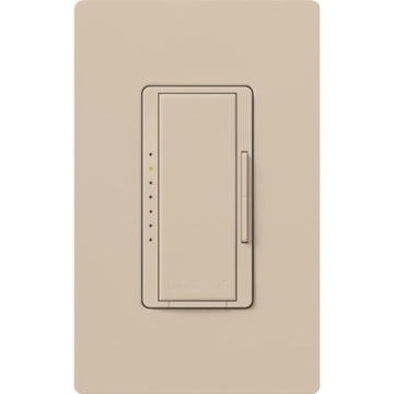 Lutron RadioRA 2 RF Maestro Pro LED+ Dimmer - Phase Selectable - Taupe