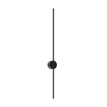 DALS Midnight 48" Indirect LED Outdoor Wall Light - CCT Selectable - 120V - Black